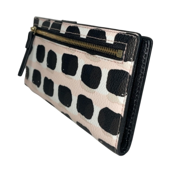 Kate Spade Neda Grove Slim Snap Leather Wallet - Picture 3 of 9